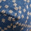 Blessberg Boho Moroccan Inspired Pouf Blue - Christopher Knight Home: Square Footstool, Upholstered, No Assembly Required - 3 of 4