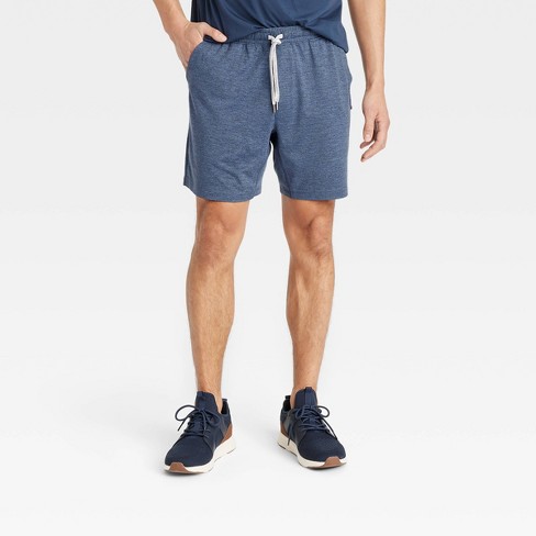 Men's Unlined Run Shorts 7 - All In Motion™ Dark Blue S : Target