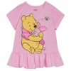 Disney Winnie the Pooh Piglet Peplum T-Shirt and Leggings Outfit Set Newborn to Toddler - 2 of 4