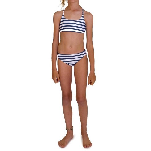 Girl Waverly Reversible Bikini - feather 4 arrow - image 1 of 4