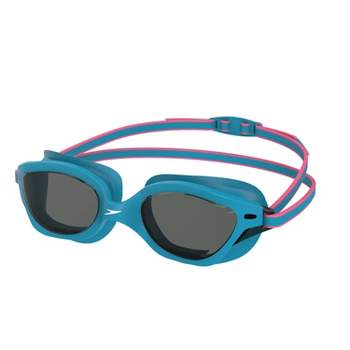 Speedo Adult Seaside Swim Goggles - Blue/Smoke