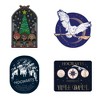 Harry Potter Holiday Christmas Sticker 11ct Vinyl Large Deluxe Stickers Variety Pack of 11 - 3 of 4