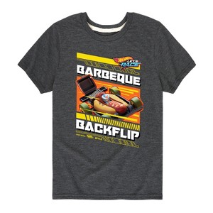 Boys' - Hot Wheels - Let's Race Barbeque Backflip Short Sleeve Graphic T-Shirt - 1 of 4