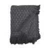 Saro Lifestyle Warm Waffle Weave Throw - 2 of 4