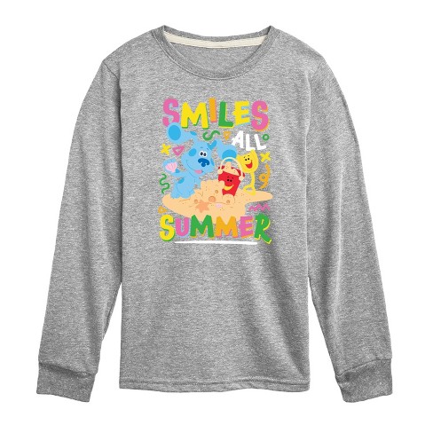 Boys' - Blue's Clues & You! - Smiles All Summer Long Sleeve Graphic T-Shirt - image 1 of 3