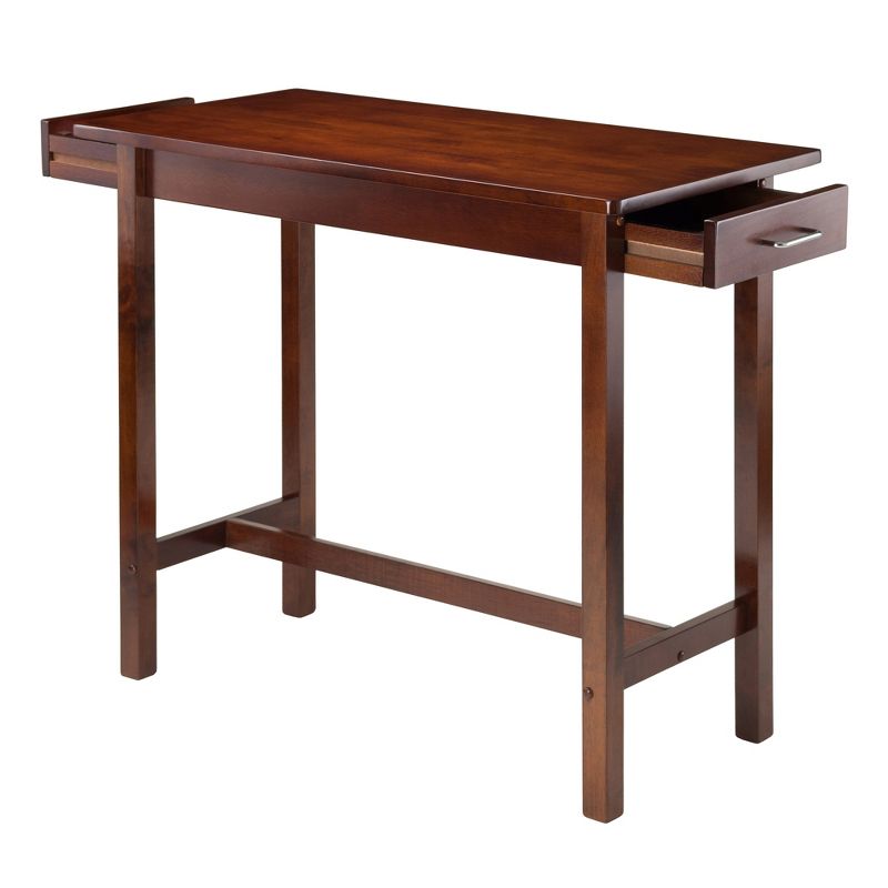 Breakfast Dining Table Wood/Antique Walnut - Winsome, 3 of 6