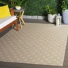 Terrace TER806 Power Loomed UV Resistant Stain Resistant Non-Shedding Indoor/Outdoor Rugs - Safavieh - 2 of 4