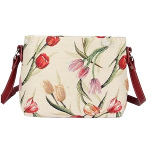 Signare USA Tulip White Crossbody Bag - 1 of 2