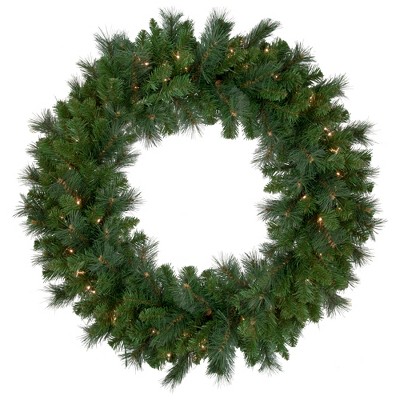 Northlight Mixed Beaver Pine Artificial Christmas Wreath, 36-inch ...