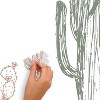 Hand Drawn Cactus Peel and Stick Wall Decal Green - RoomMates: Vinyl, Self-Adhesive, Modern Decor, 6pc - 3 of 4
