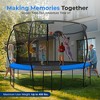 SereneLife Outdoor Trampoline with Net Enclosure - 4 of 4