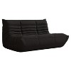 SYFERLORY Armless 2-Seat Togo Two Seater Large Bean Bag Sofa - 3 of 4