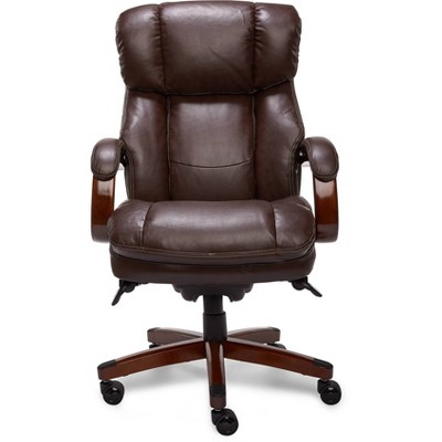 Photo 1 of La-Z-Boy Fairmont Big and Tall Executive Office Chair, Biscuit Brown