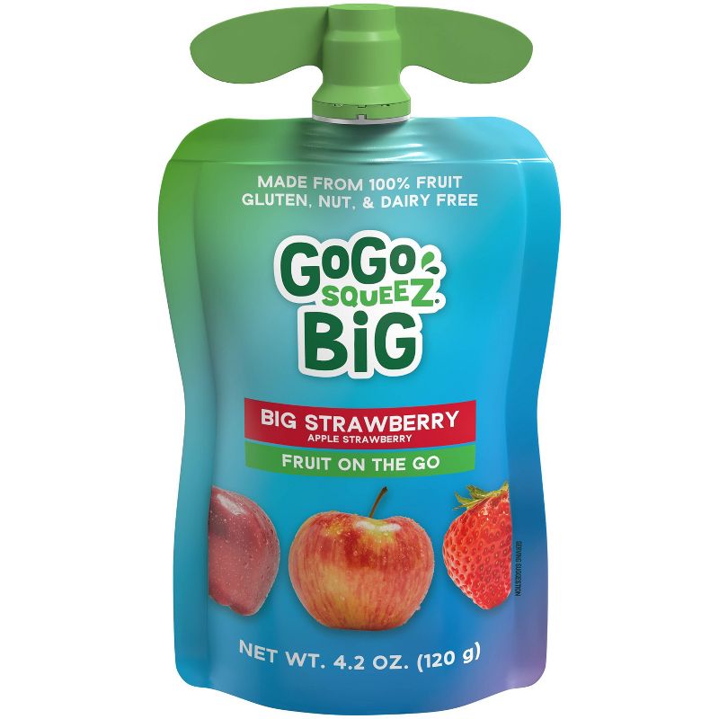 GoGo SqueeZ Big Variety Pack Apple Straw Pear Cinna Van - 42.3oz/10ct, 6 of 11