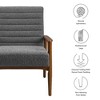 Modway Jensen Accent Chair, Walnut Charcoal - 2 of 4
