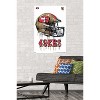 Trends International NFL San Francisco 49ers - Drip Helmet 20 Unframed Wall Poster Prints - 2 of 4