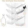 Attop Transparent Acrylic Bathroom Storage Box - Wall-mounted Suction Cup Shampoo Rack, No Drilling Rust-proof Sturdy Durable Shower Combination Shelf - 2 of 4