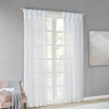 Kumasinova 2 PCS Lightweight Voile Sheer Curtain Panel,Living Room Curtains with Twisted Tab Top,Oeko-Tex Certified,Machine Washable - 2 of 4