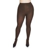 Memoi Boston Ribbed Cotton Blend Sweater Tights - 2 of 4
