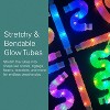 Christmas Light Up Pop Tube Toy 12 Pack, 25” Stretchy Glow in the Dark Pop Tube Sensory Fidget Gift Toys for Kids, Fun Christmas Gifts & Party Favors - 4 of 4