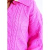 Women's Annie Collared Knit Sweater - SHE + SKY - 2 of 2