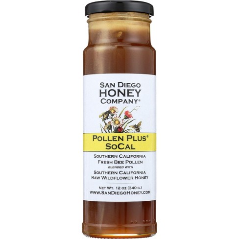 San Diego Honey Company Pollen Plus Socal - Case of 12 - 12 oz - image 1 of 1