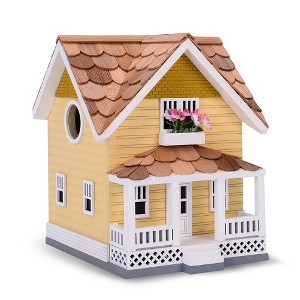 Vandue Outdoor Wooden Birdhouse - Golden Craftsman - 1 of 4