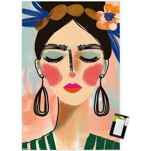 Trends International Reinders: Portraits - Spring Lady Unframed Wall Poster Print White Mounts Bundle 14.725" x 22.375" - 1 of 4