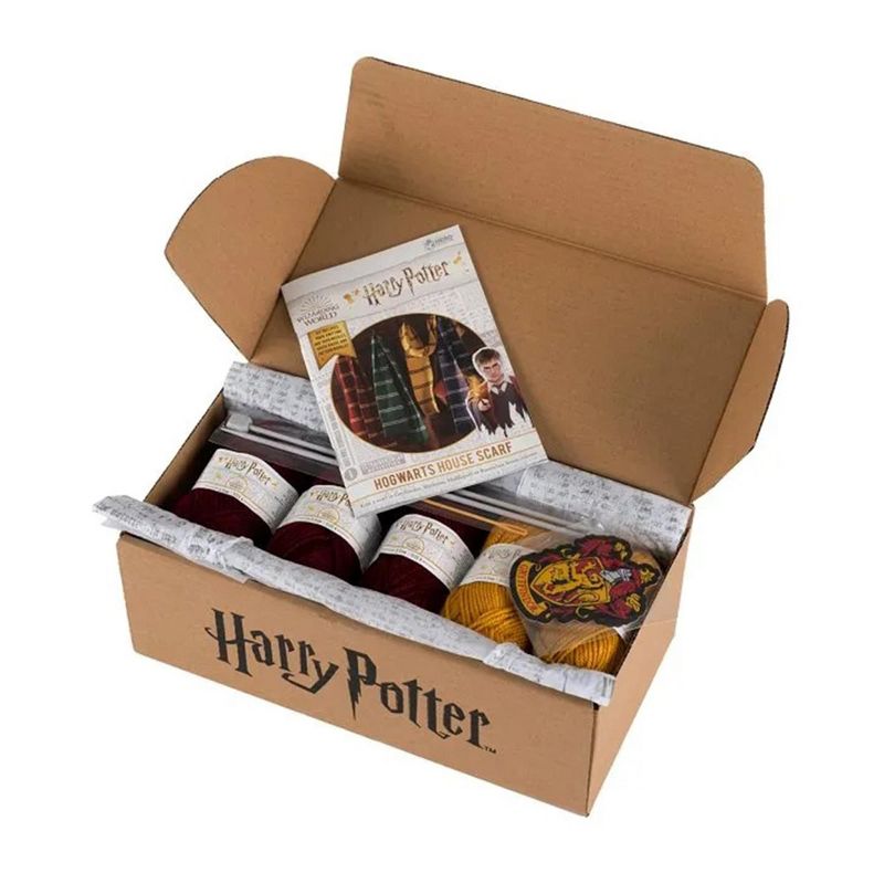 Eaglemoss Limited Eaglemoss Harry Potter Knit Craft Set Scarf Gryffindor House Brand New, 2 of 7