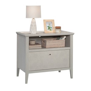 Sauder Larkin Ledge File Cabinet with Drawer Glacier Oak - 1 of 4