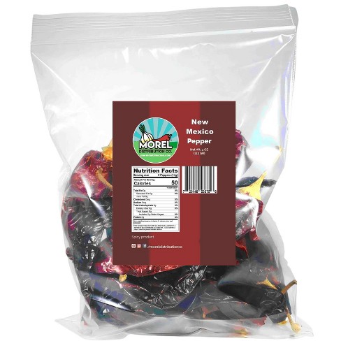 Morel Distribution Co | Dried Hatch New Mexico Chile Pepper, Red Chili Pods. 4 oz - image 1 of 4