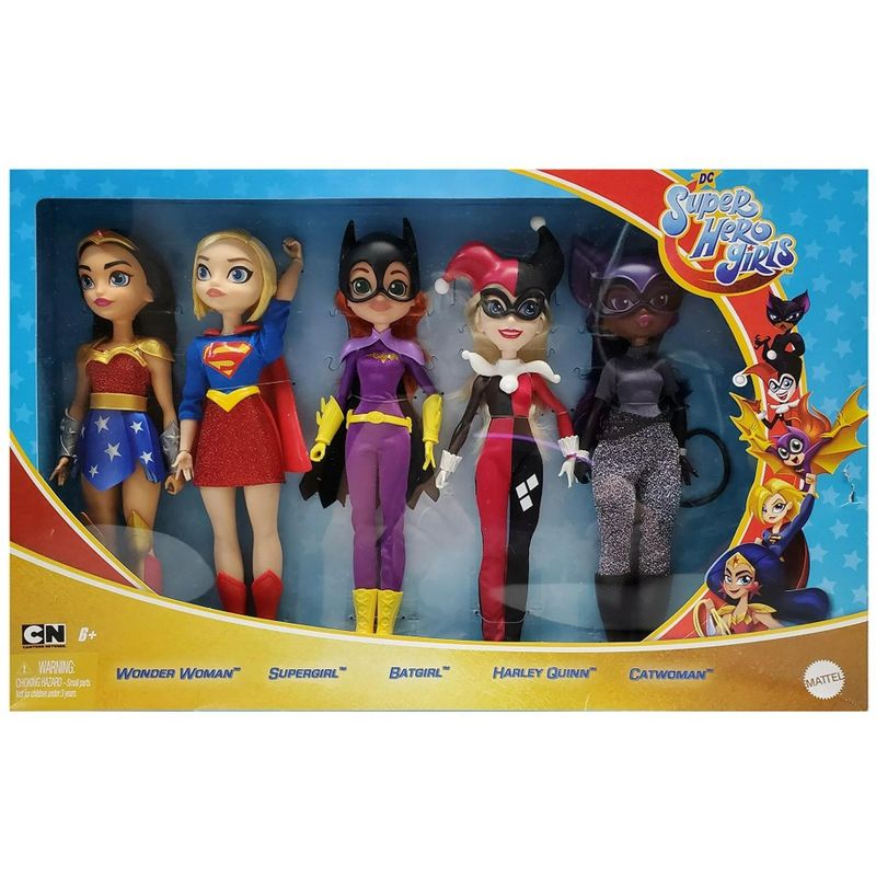 DC Super Hero Girls Teen Dolls Wonder Woman Supergirl Harley Quinn Catwoman, 2 of 4