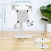 Mount-It! Universal Tablet Stand with Tilt, Anti-Theft Retail iPad POS Kiosk Stand, Fits Tablets from 9.7" to 13" Screen Size, 90 Rotation, White - 3 of 4