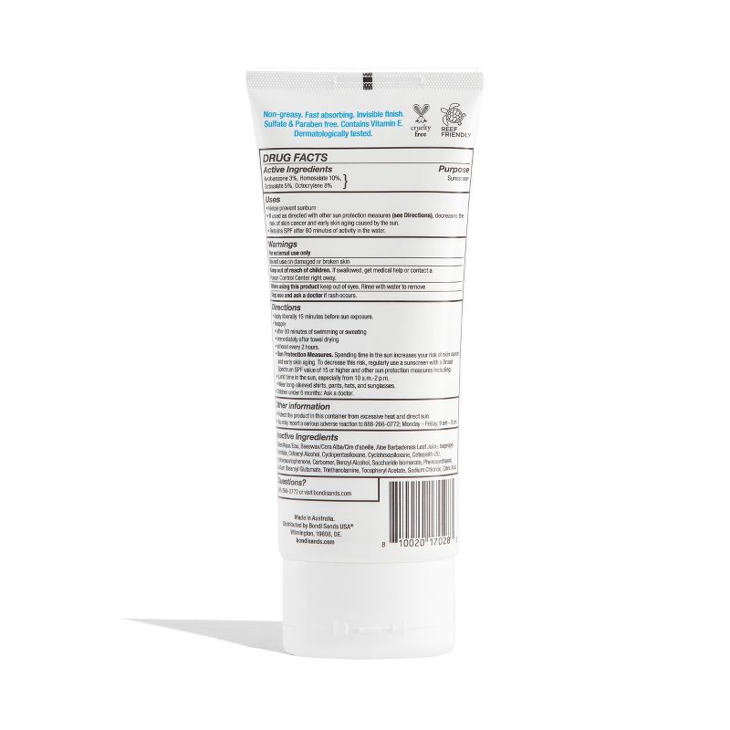 Bondi Sands Sunscreen Fragrance Free Body Lotion - SPF 50 - 5.07 fl oz, 3 of 8