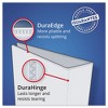 Avery Heavy-Duty Non-View Binder with DuraHinge, Three Locking One Touch EZD Rings and Spine Label, 3" Capacity, 11 x 8.5, Black - 4 of 4
