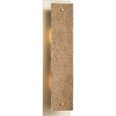 Lusail Soft Gold 24" Textured Shade Wall Sconce
