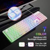 Evo Bytes White/Silver Membrane Gaming Keyboard - 4 of 4