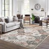 Area Rug, Rugs for Living Room, Washable Rug, Vintage Rugs for Entryway, Traditional Floor Cover, Thin Carpet, Kitchen Distressed Non Slip Mat - 4 of 4