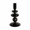 Glass Taper Candle Holder - Modern Decorative Candlestick for Home, Office, Bedroom & Living Room - Elegant Tall Contemporary Accent Decor - 2 of 4