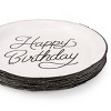 20ct 9.8" 'Happy Birthday' Dinner Plates Black/White - 3 of 3