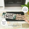 Evergreen Home Sweet Home Eucalyptus Sassafras Indoor Outdoor Switch Doormat 1'10"x10" Multicolored - 3 of 4