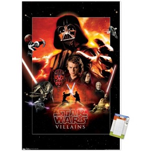 Trends International Star Wars: Saga - VIllains Unframed Wall Poster Prints - 1 of 4