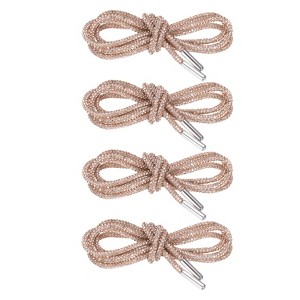 Unique Bargains Fashion Crystal Shoe Laces with Net for Sweatpants Shorts 4 Pcs - 1 of 4