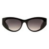 Alexander McQueen AM 0377S 001 Womens Cat-Eye Sunglasses Black 54mm - 2 of 3