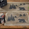 Park Designs Bear Scene Table Runner 13" x 36" - image 2 of 3