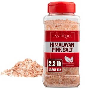 Eastanbul Himalayan Pink Salt Grinder Refill, Sea Salt Coarse Grain, 2.2lb - 1 of 4