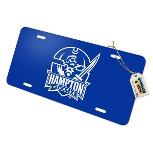 Hampton University Pirates Logo Novelty Metal Vanity Tag License Plate - 1 of 4
