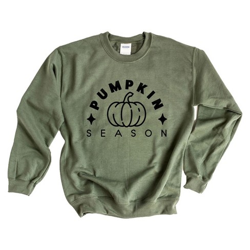 Simply Sage Market Women s Graphic Sweatshirt Pumpkin Season Pumpkin Puff Print 2xl Military Target