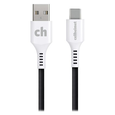 underskud race aften Cellhelmet Charge And Sync Usb-c To Usb-a Round Cable (3 Ft.) : Target