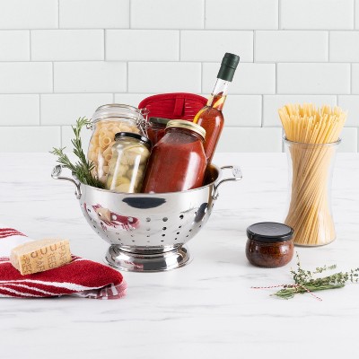 All-Clad 5 Quart Stainless Steel Colander with Handles